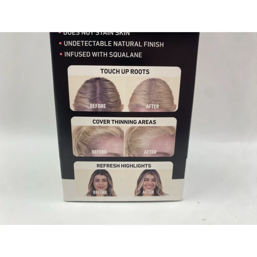 Boldify Hairline Powder Light Blonde Root Touch Up Gray Cover 0.14 oz 4g New